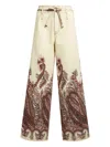 Etro Paisley-print Jeans In Neutral