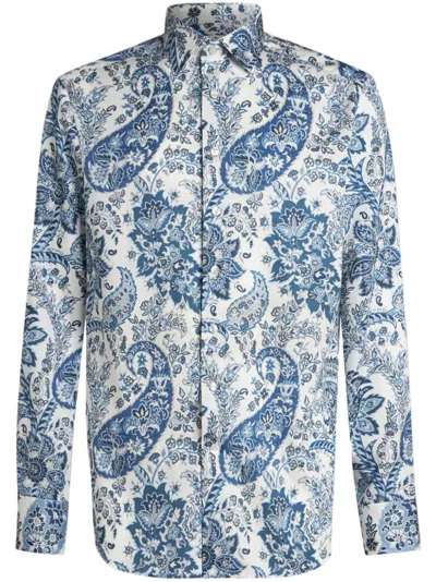 ETRO PAISLEY-PRINT LONG-SLEEVE SHIRT