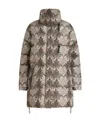 Etro Paisley-print Long-sleeved Puffer Jacket In Multicolor
