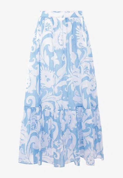 ETRO PAISLEY PRINT MAXI SKIRT