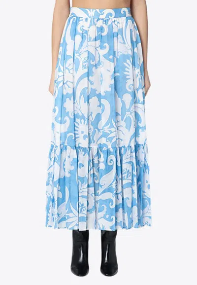 ETRO PAISLEY PRINT MAXI SKIRT