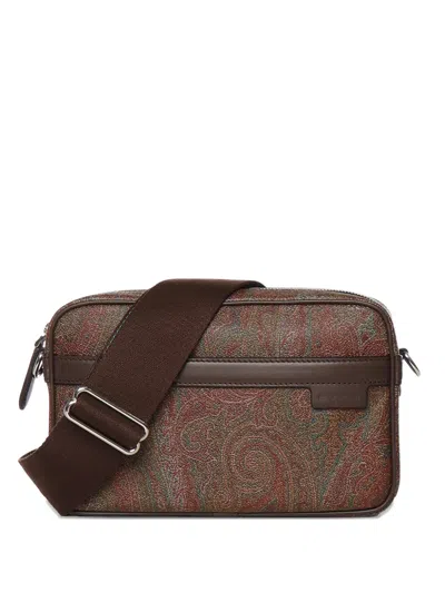 Etro Paisley-print Messenger Bag In Multi