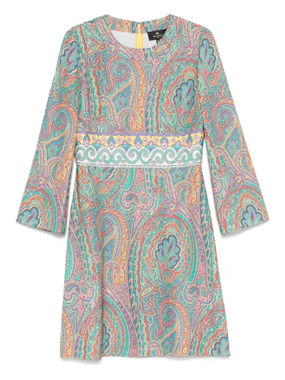 Etro Paisley-print Midi Dress