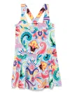 Etro Floral And Geometrical Print Mini Dress In Multi
