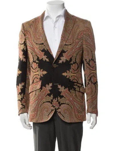Pre-owned Etro Paisley Print In Neutrals