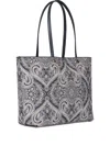 Etro Paisley-print Open-top Tote Bag In Blue