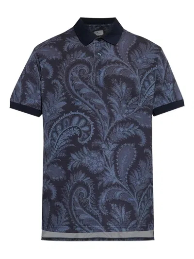 ETRO ETRO PAISLEY PRINT POLO