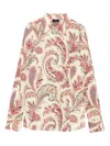 Etro Long Sleeve Paisley Print Shirts Collection In Multi