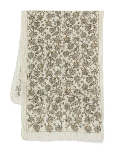Etro Paisley-print Scarf In 中性色
