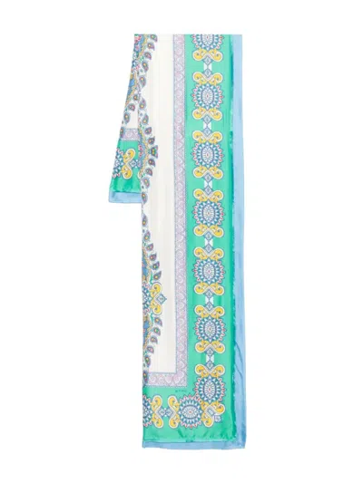 Etro Paisley Print Scarf In Multi