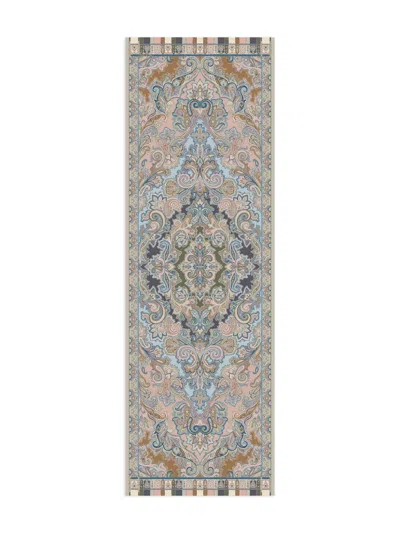 Etro Paisley-print Scarf In Gray
