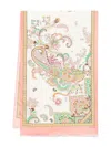 Etro Paisley-print Scarf In Neutrals