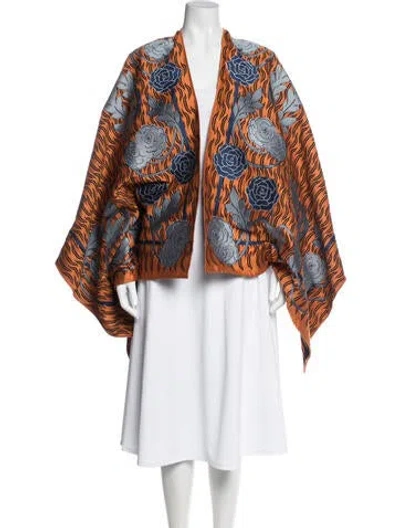 Pre-owned Etro Paisley Print Shawl In Multi