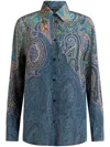Etro Arnica Tunic Button Front Blouse