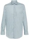 Etro Paisley-print Shirt In Blue
