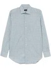Etro Paisley-print Shirt In Blue