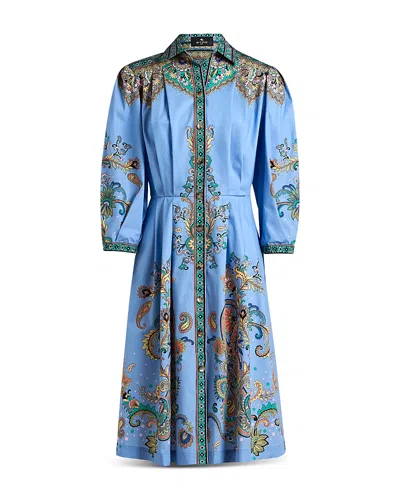 ETRO PAISLEY PRINT SHIRT DRESS