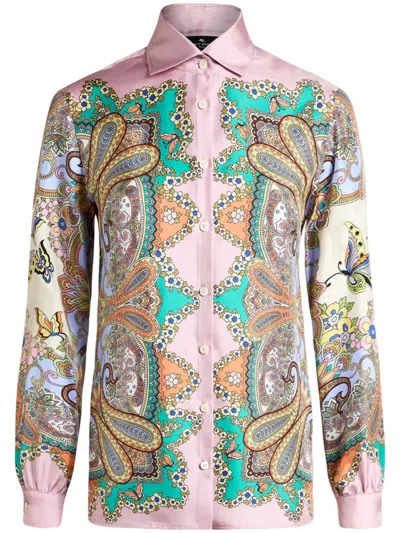 ETRO PAISLEY PRINT SHIRT