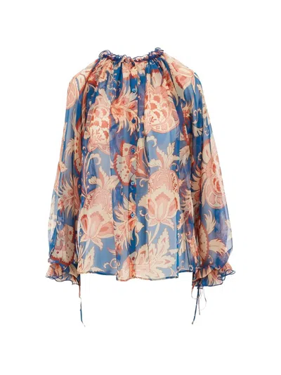 Etro Paisley Print Shirt In Multi