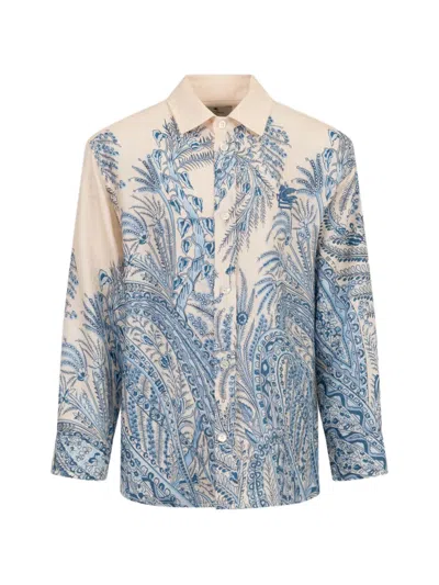 Etro Hemd Mit Paisley-print In Multi