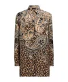 Etro Leopard-pattern Shirt In Multi