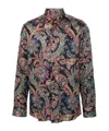 Etro Shirt With Paisley Print In Multicolor