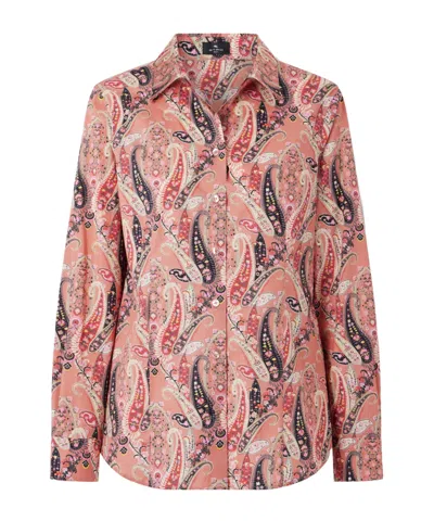 Etro Paisley Print Shirt In Pink