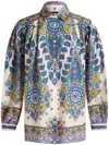 Etro Paisley-print Shirt In White