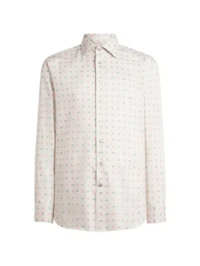 Etro Paisley-print Shirt In White