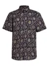Etro Paisley Print Short-sleeve Shirt In Multi