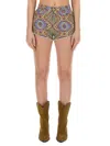 Etro Paisley Print Shorts