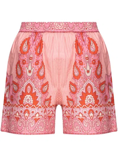 ETRO PAISLEY-PRINT SHORTS