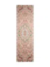 Etro Silk Scarf With Placed Print In Pink