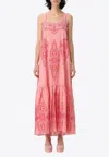 Etro Paisley Print Sleeveless Maxi Dress