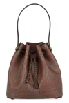 Etro Paisley Print Small Bucket Bag