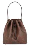 Etro Paisley Print Small Bucket Bag