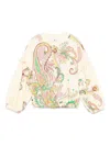 Etro Paisley-print Sweatshirt In Neutrals