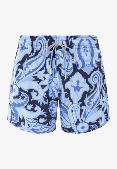 ETRO PAISLEY PRINT SWIM SHORTS