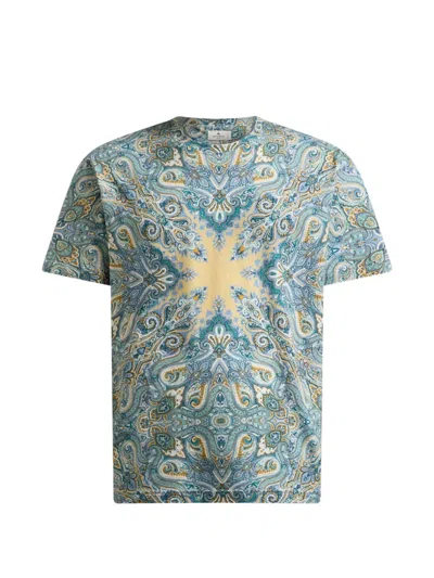 Etro Paisley-print T-shirt In Multi