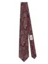 Etro Paisley-print Tie In レッド