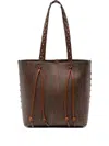 Etro Tote Bag In Brown