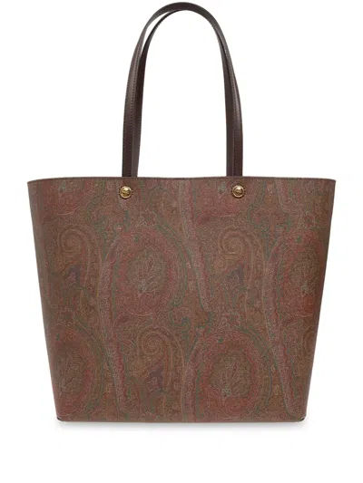 ETRO PAISLEY PRINT TOTE BAG