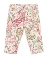 Etro Paisley-print Trousers In Neutral