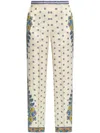 Etro Paisley-print Trousers In White