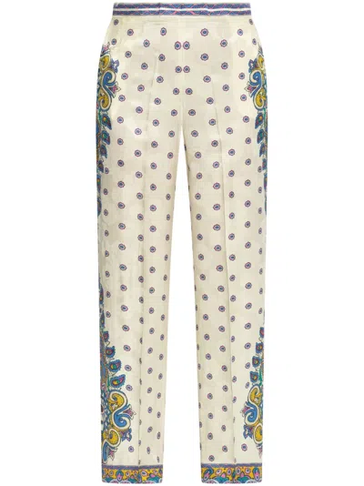 ETRO PAISLEY-PRINT TROUSERS