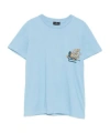 Etro Cotton Polyester T-shirt In Blue