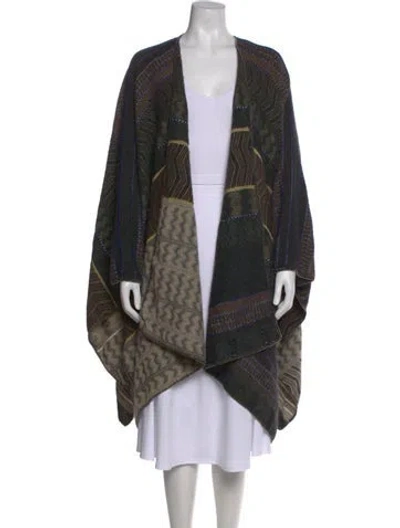 Pre-owned Etro Paisley Print V-neck Sweater In Multi