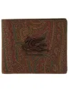 Etro Paisley Print Wallet