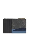 Etro Paisley-print Wallet In Black