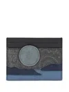Etro Paisley-print Wallet In Black